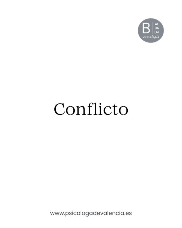 🧠 PSICODICCIONARIO
📖 Conflicto
